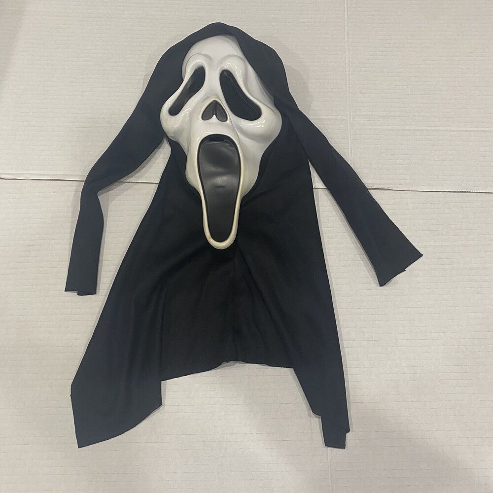 Easter Unlimited Scream Ghostface Mask 9206WM 2023 With Hooded Robe OSFM
